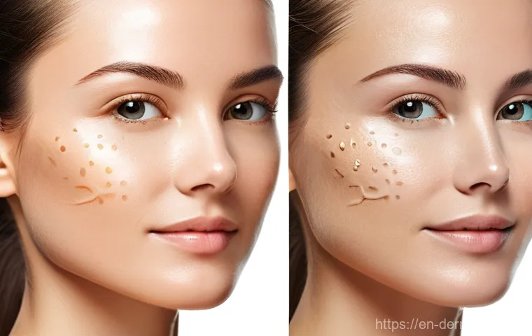 여드름 케어 솔루션 - Nurturing the Skin Microbiome with Holistic Wellness**

**Description:** A serene and healthy-lookin...