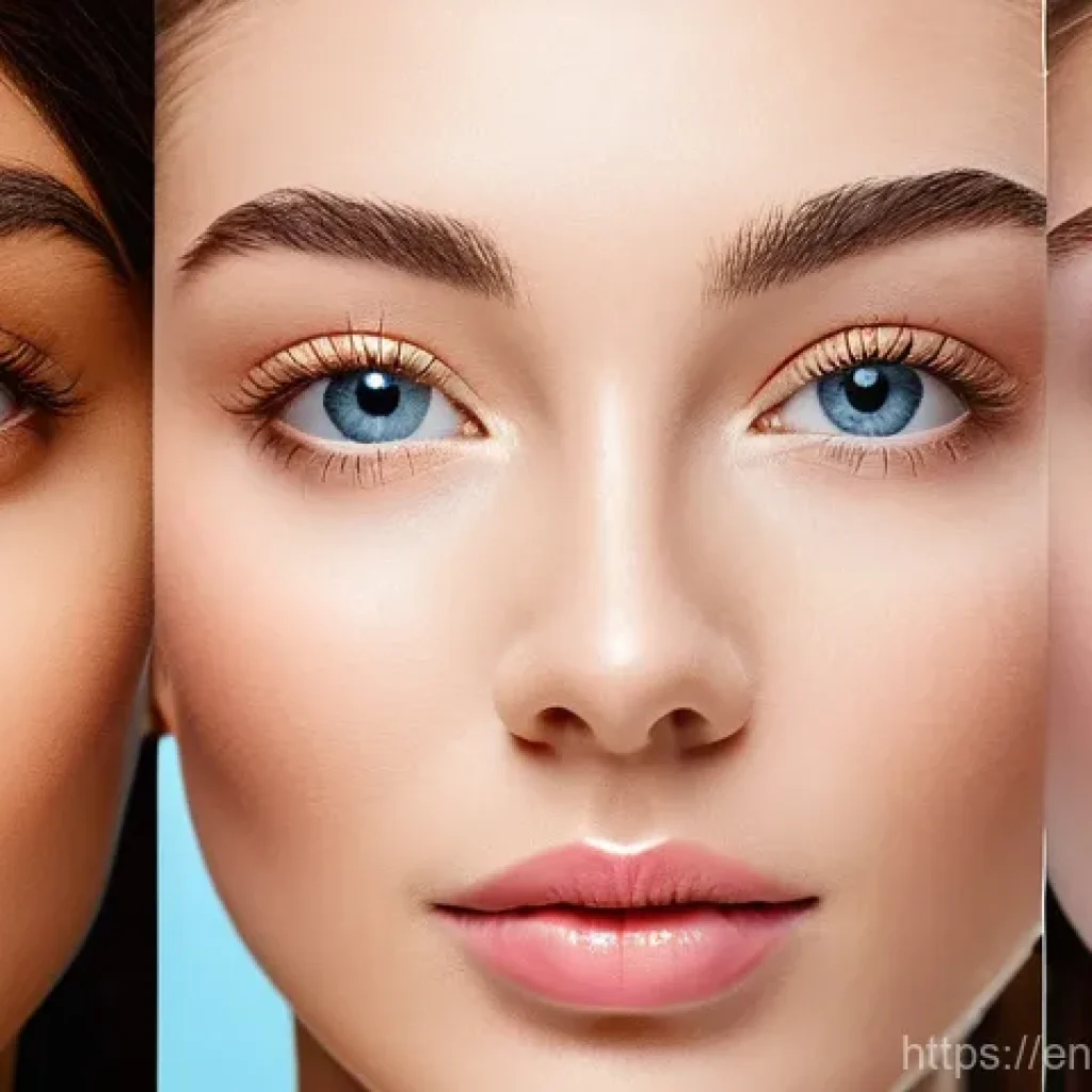 혈관 레이저 치료 - Here are three detailed image generation prompts in English, designed to be appropriate for a 15-yea...